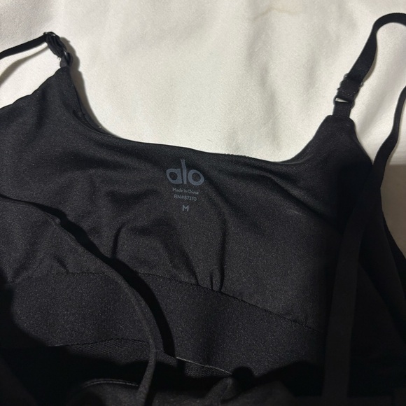 Alo Yoga Airbrush Mesh Corset Tank - Picture 2 of 4